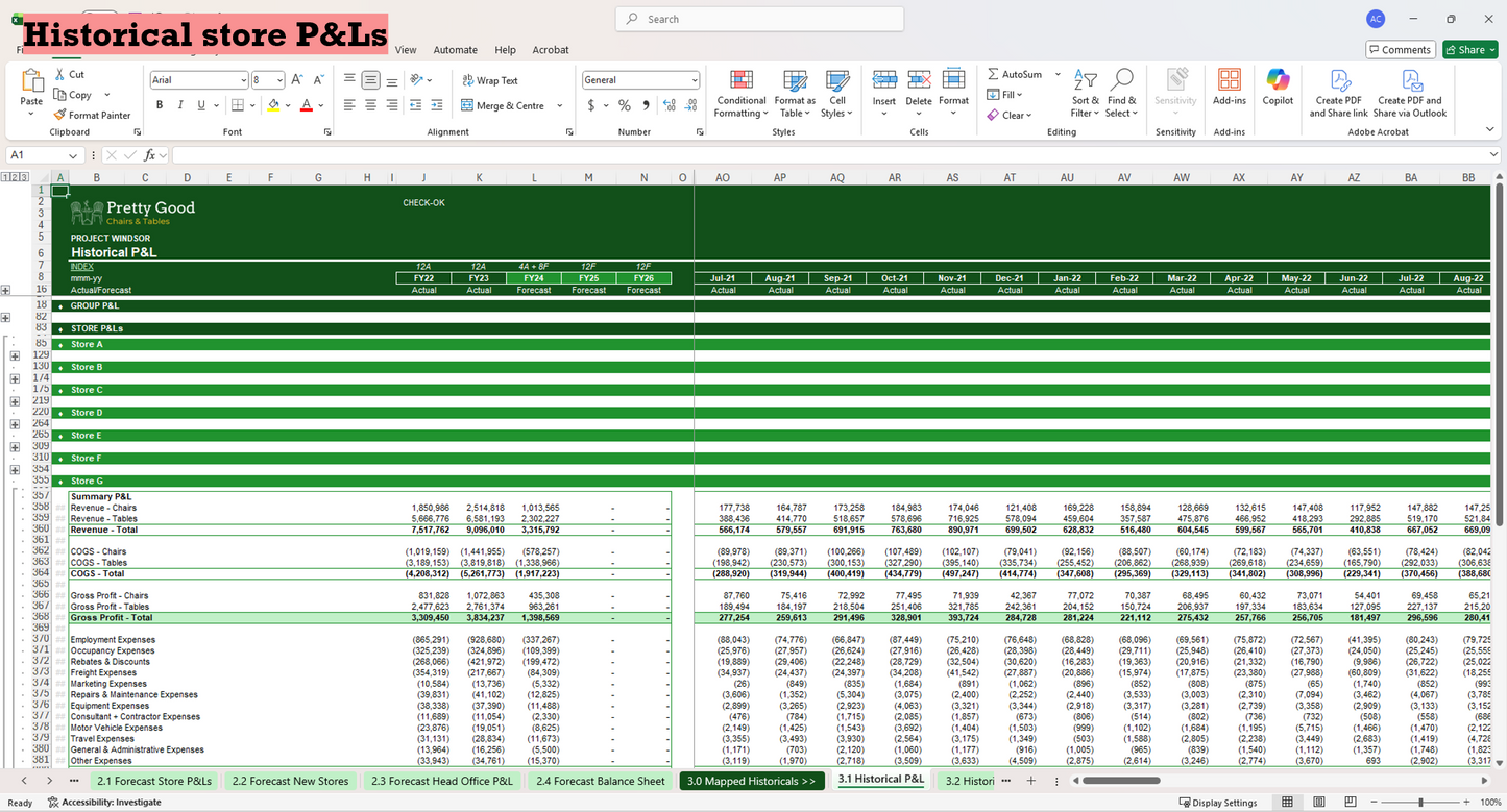 The Complete 3-Way Financial Modelling Course